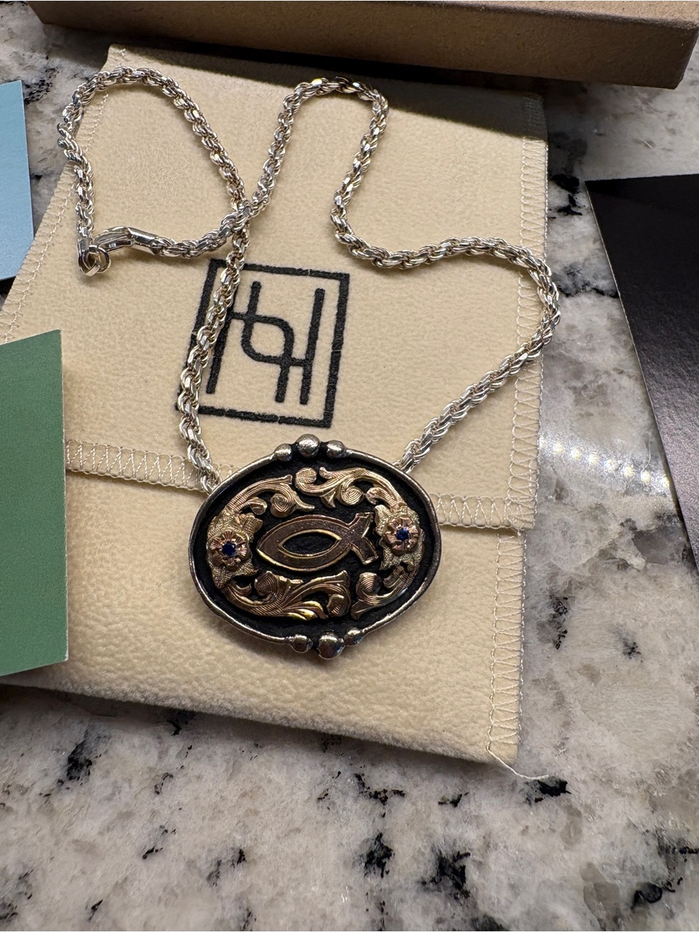 HYO SILVER MEN’S NECKLACE